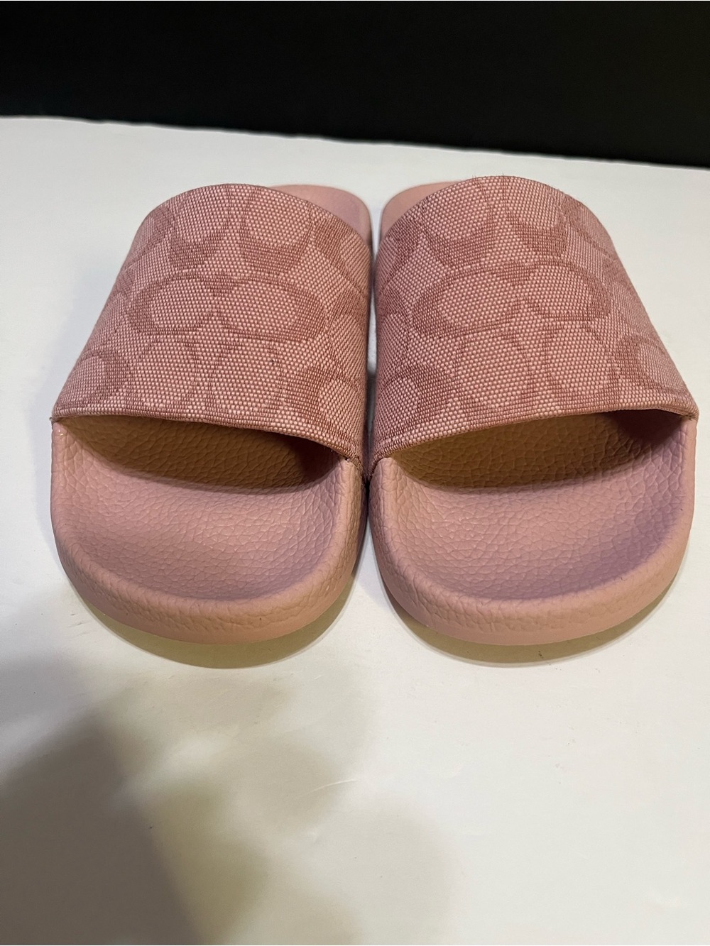 Coach Udele Sports Signature Slide Sandals